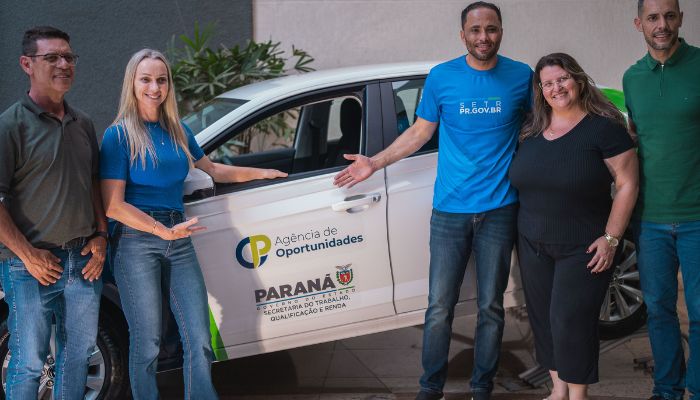 Foto: SETR-PR Governo vai adquirir 240 carros para aumentar ações itinerantes das Agências do Trabalhador